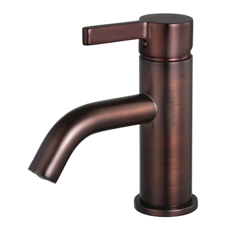 Kingston Brass SingleHandle Bathroom Faucet with Push PopUp, Oil Rubbed Bronze LS8225CTL